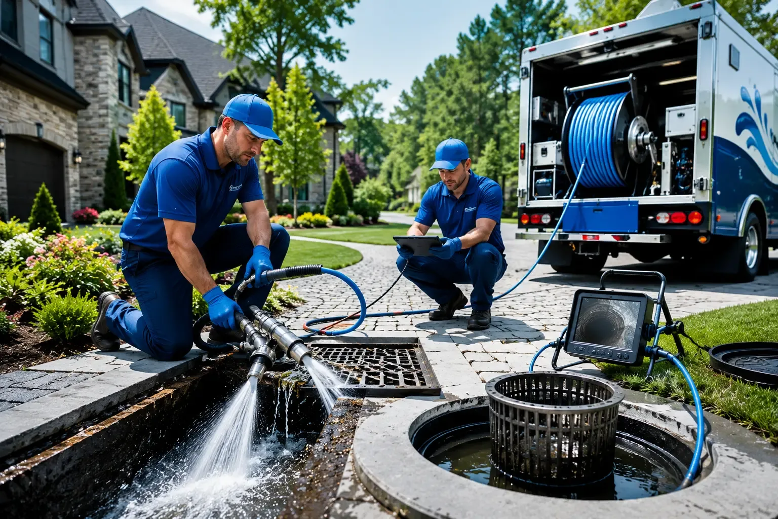 Local outdoor drain cleaning professionals in Yale, IA